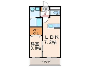 プレミールＮａｋａｍａⅢの物件間取画像